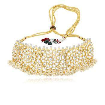 White pearl necklace sets 3