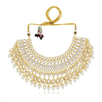 White pearl necklace sets 3