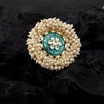 Blue pearl rings 1