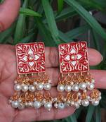 Red party-jewellery
