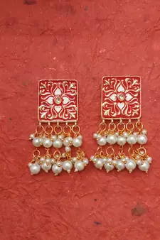 Red party-jewellery