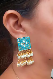 Blue party-jewellery