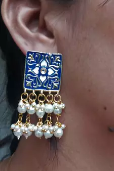 Blue party-jewellery