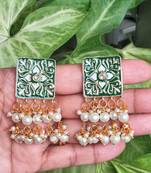 Green party-jewellery