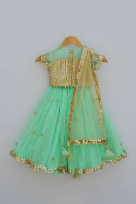 Glitter Choli with Lehenga 2