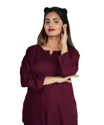 Wine Pajama Set 3