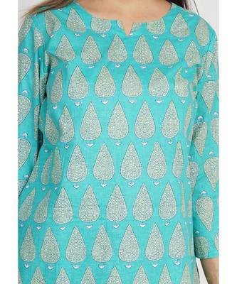 Green Carry Printed Pajama Set 2