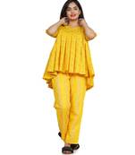 Balloon Pleated Pajama Set