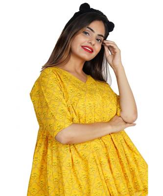 Balloon Pleated Pajama Set 3