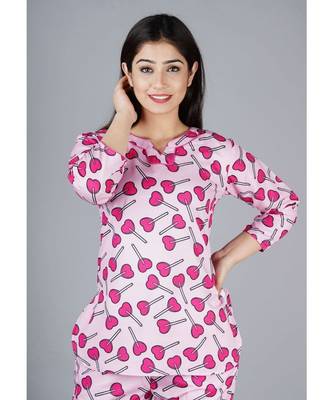 Lolipop Printed Lounge Wear 3