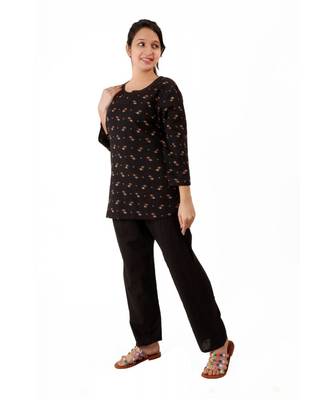 Black Pyjama Set 2