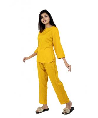 Mustard Pyjama Set 2