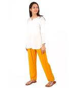 White Top Mustard Buttom