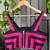 Black and Pink Spaghetti Strap Style Designer Blouse