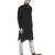 Black PLAIN Cotton KURTA 