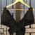 Black Pure Silk Designer Blouse