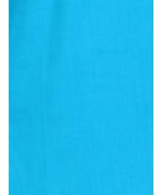 Blue PLAIN Cotton KURTA  5