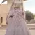 Ravishing Mauve Purple Thread and Sequins embroidered net Semi Stitched Lehenga Choli for Bride