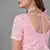 Pink embroidered net Semi Stitched bridal lehenga