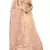 Peach Thread and sequins embroidered net Semi Stitched bridal lehenga