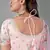 Pink embroidered net Semi Stitched bridal lehenga