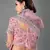 Pink embroidered net Semi Stitched bridal lehenga