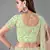 Light-green embroidered net Semi Stitched bridal lehenga