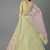 Light-green embroidered art silk Semi Stitched bridal lehenga