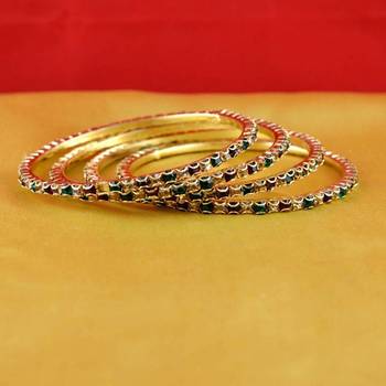 gold platted bangles size-2.4,2.6,2.8 1