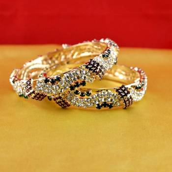 gold platted bangles size-2.4,2.6,2.8 1