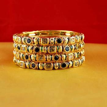 Gold Platted Bangles 2