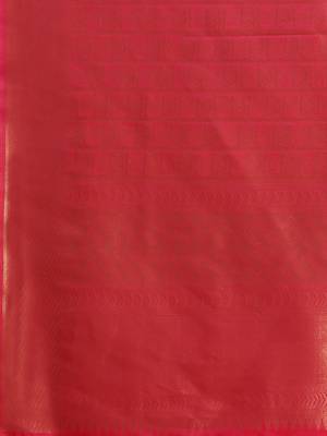 pink woven kanchipuram silk saree with blouse 4