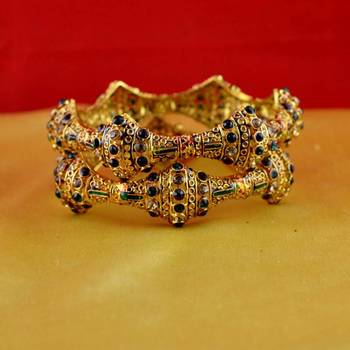 gold platted bangles size-2.4,2.6,2.8 2