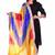 Art Silk Bandhani Dupatta With Embellished Gotta Patti Lace