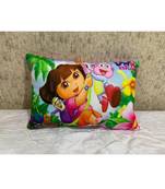 Dora & Boots Favon Microfiber Filled Kids Cartoon  Character Pillow