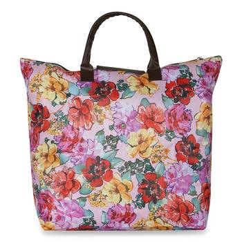 NFI essentials Handy Fold Up Shopping Bag Foldable Shopping Handbag Travel Bag Women Shoulder Waterproof Bag (Pack of 2) 2
