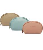 NFI essentials Cosmetic Pouch Vanity Kit Jewellery Organiser Stationery Pencil Case Makeup Pouch Travel Bag (Pack of 3)