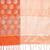 Orange woven kanchipuram silk saree with blouse