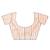 Orange woven kanchipuram silk saree with blouse