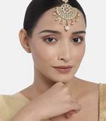 Traditional  Kundan Studded Maang Tikka for Women/Girls 