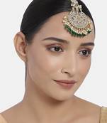 Traditional Kundan & Stone Studded Maang Tikka for Women & Girls 