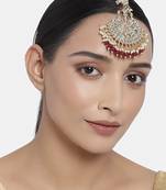 Traditional Kundan & Stone Studded Maang Tikka for Women & Girls 