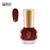 La Perla  CH Flower  Nail Paint  Black Matte Red Glitter Red Matte