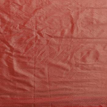 Black woven cotton saree with blouse 4