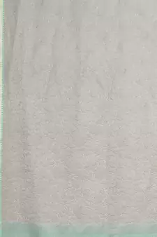 Grey woven art silk saree with blouse