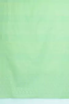 Green woven art silk saree with blouse