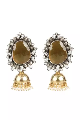 Sangeeta Boochra Silver Earrings