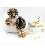 Sangeeta Boochra Silver Earrings