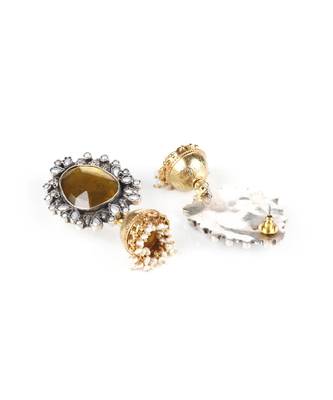 Sangeeta Boochra Silver Earrings 3