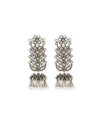 Sangeeta Boochra Silver Earrings 2